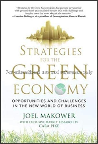 Strategies for the green economy : opportunities a...