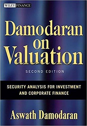 Damodaran on valuation : security analysis for inv...