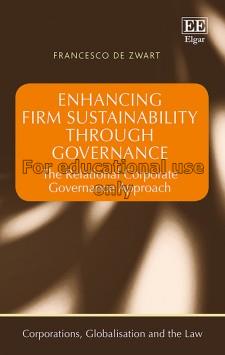 Enhancing firm sustainability through governance :...
