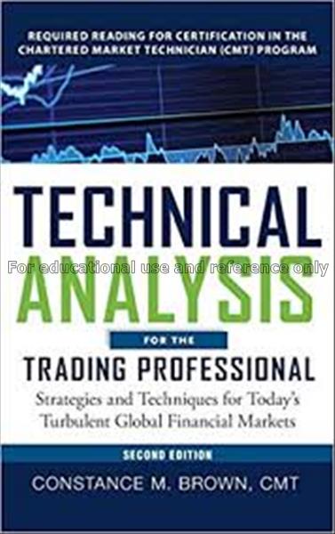 Technical analysis for the trading professional : ...