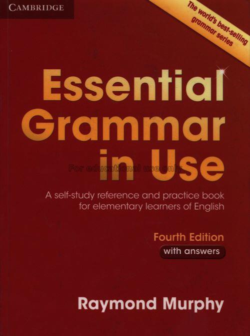 Essential grammar in use : a self-study reference ...