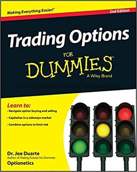 Trading options for dummies / by Dr. Joe Duarte, M...