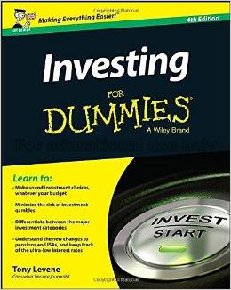 Investing for dummies/ by Eric Tyson...