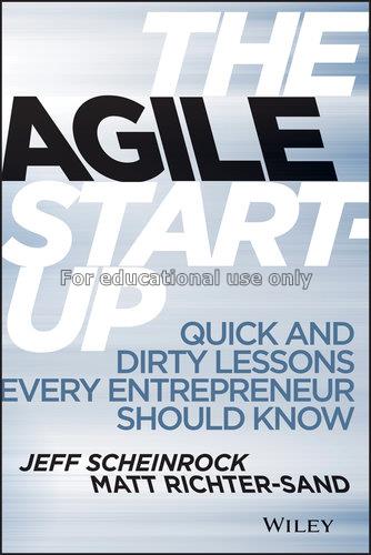 The agile startup : quick and dirty lessons every ...
