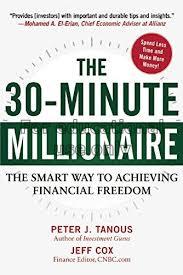 The 30-minute millionaire/ by Peter Tanous & Jeff ...