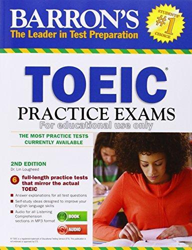 Barron's TOEIC practice exams :  with MP3 CD/Lin L...