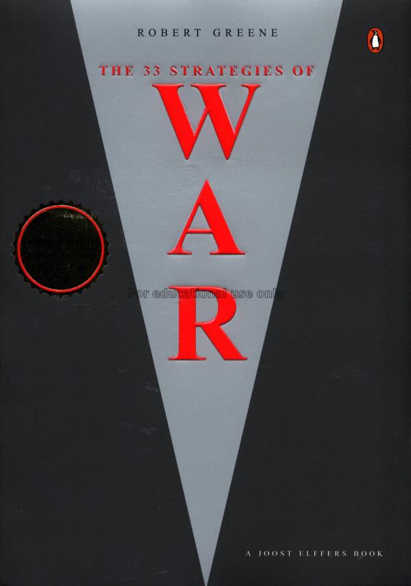 The 33 strategies of war / Robert Greene...