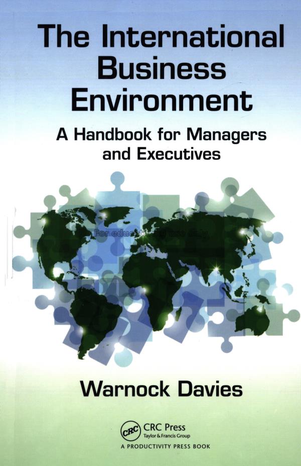 The international business environment : a handboo...