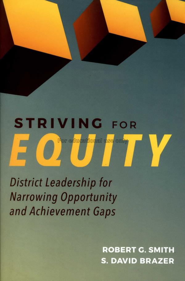 Striving for equity : district leadership for narr...
