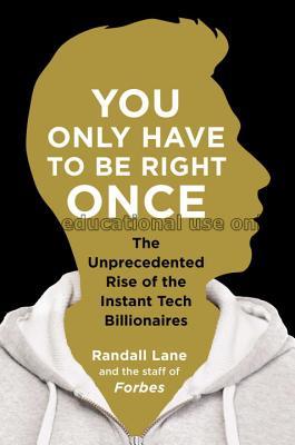 You only have to be right once : the unprecedented...