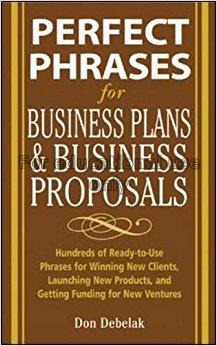 Perfect phrases for business proposals and busines...