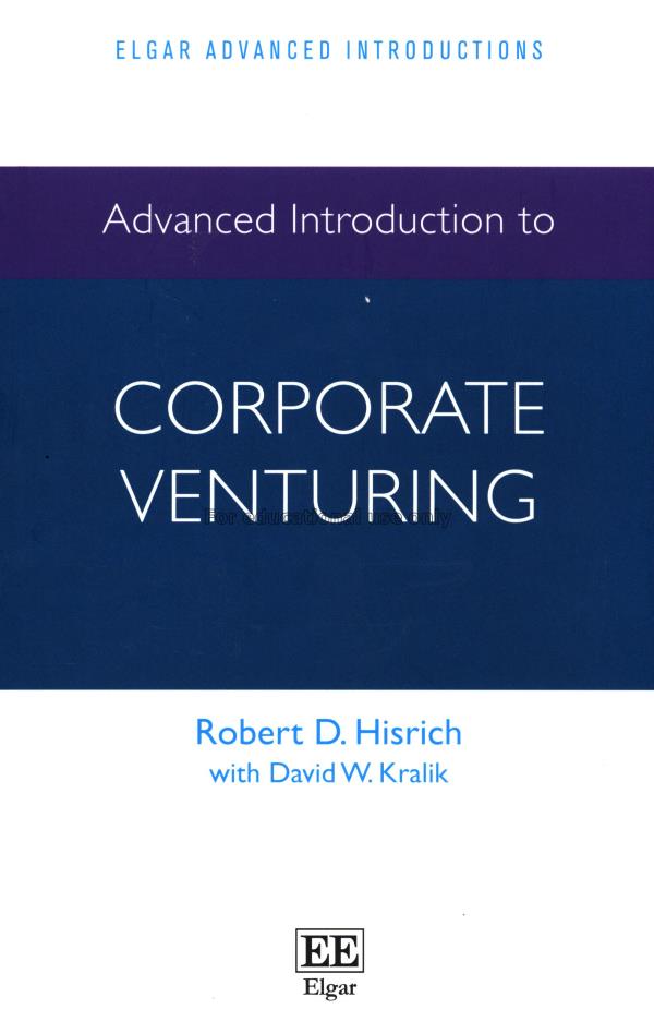 Advanced introduction to corporate venturing / Rob...
