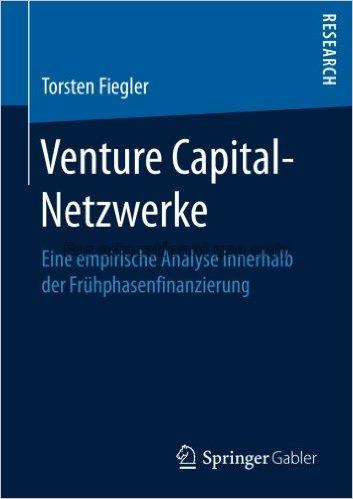 Venture capital-netzwerke : eine empirische analys...