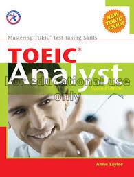 TOEIC analyst :mastering TOEIC test-taking skills ...