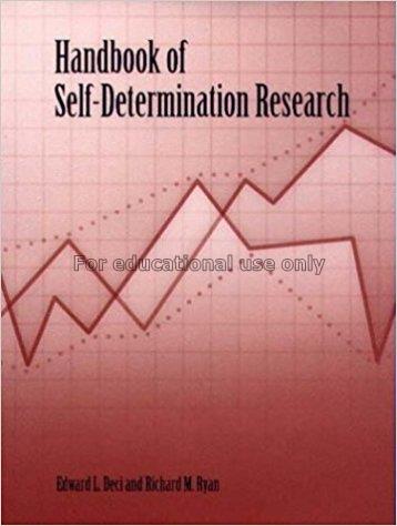 Handbook of self-determination research / edited b...