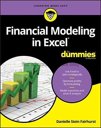 Financial modeling in Excel /  by Danielle Stein F...