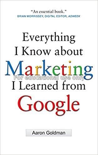 Everything I know about marketing I learned from G...