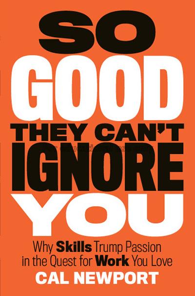 So good they can't ignore you : why skills trump p...