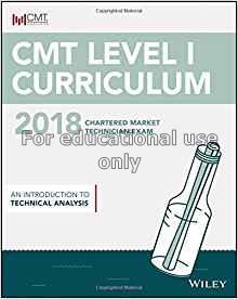 CMT level I curriculum  2018 : an introduction to ...