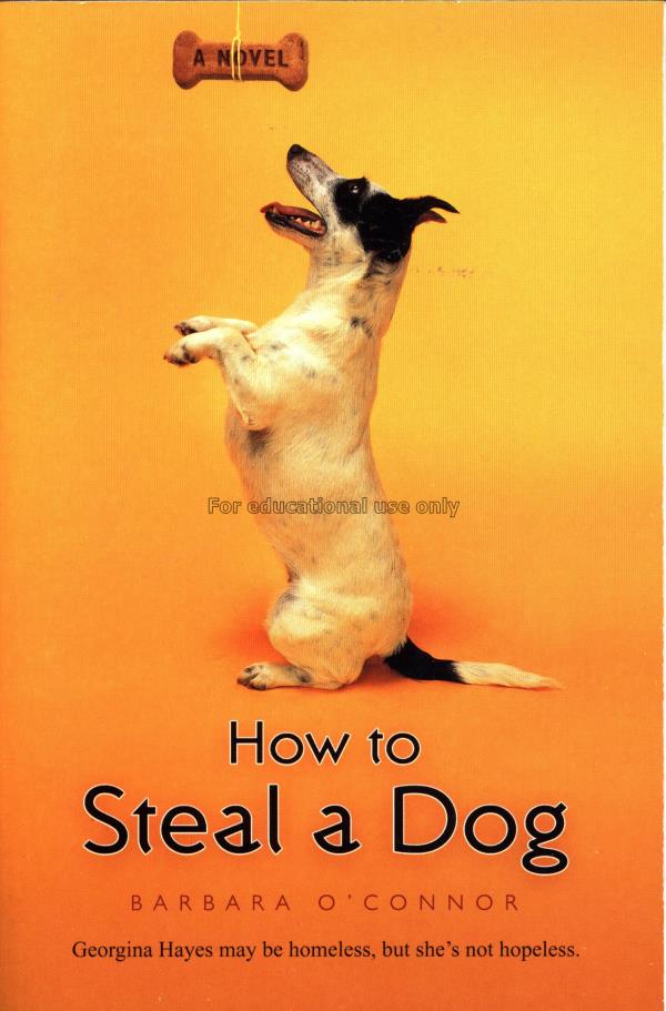 How to steal a dog / Barbara O'Connor...