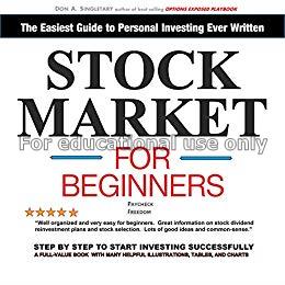 Stock market for beginners paycheck freedom :the e...