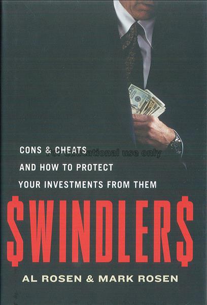 Swindlers : cons & cheats and how to protect your ...