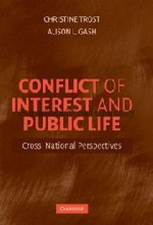 Conflict of interest and public life :  cross-nati...