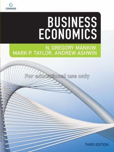 Business economics / N.Gregory Mankiw...