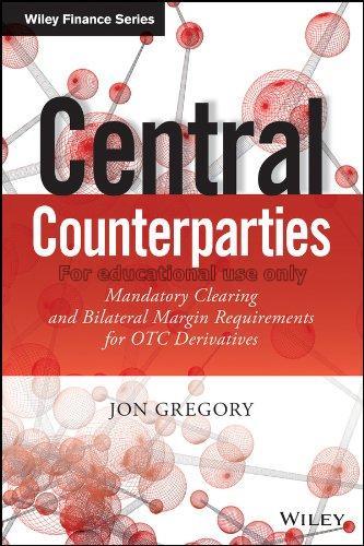 Central counterparties : mandatory central clearin...