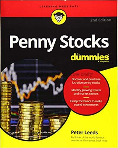 Penny stocks for dummies /  Peter Leeds...