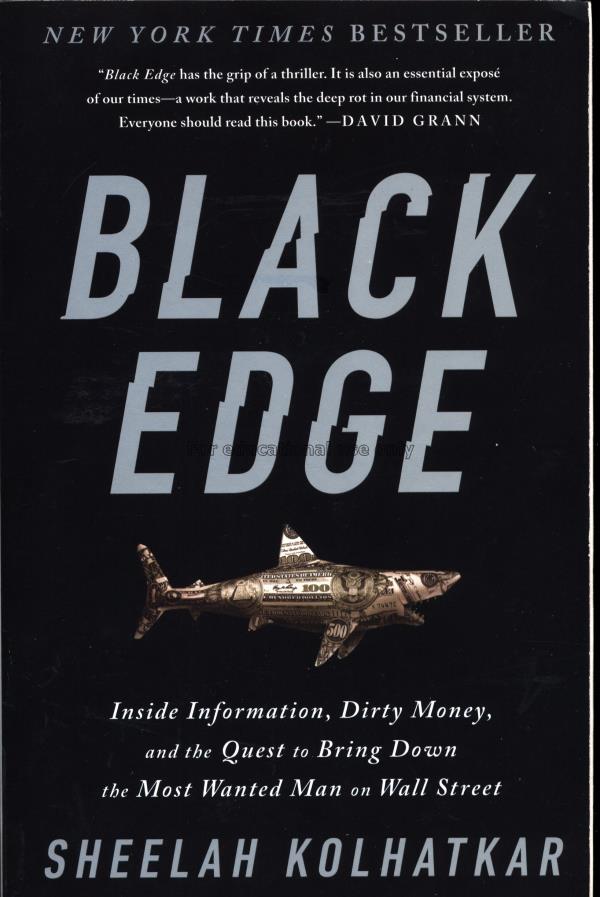 Black edge :  inside information, dirty money, and...