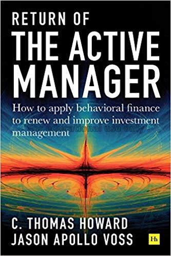 Return of the active manager : how to apply behavi...