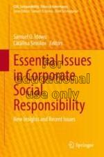 Essential issues in corporate social responsibilit...
