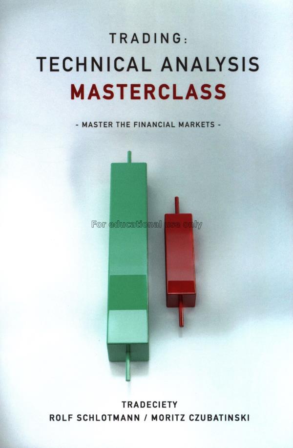 Trading : technical analysis masterclass : master...
