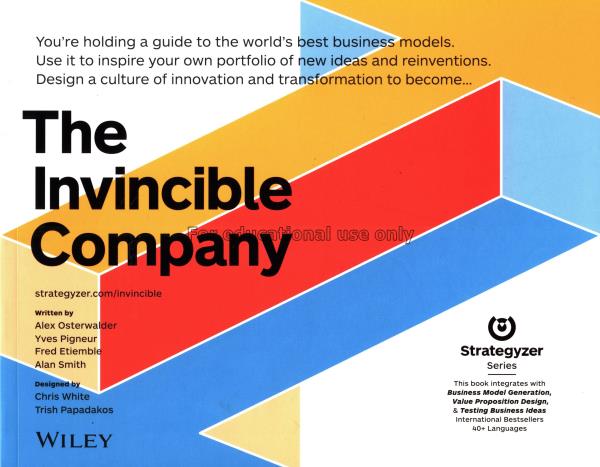  The invincible company /  Alexander Osterwalder...