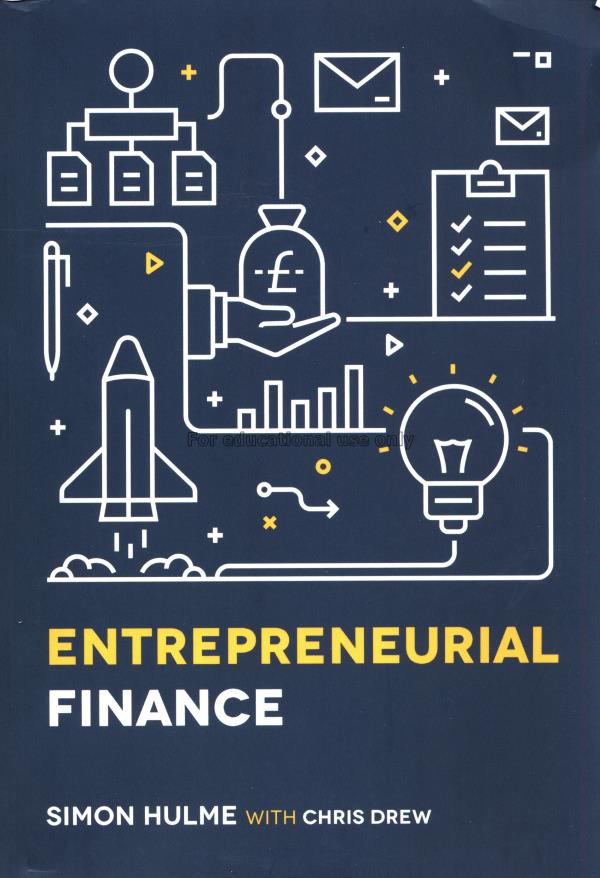 Entrepreneurial Finance /  Simon Hulme...