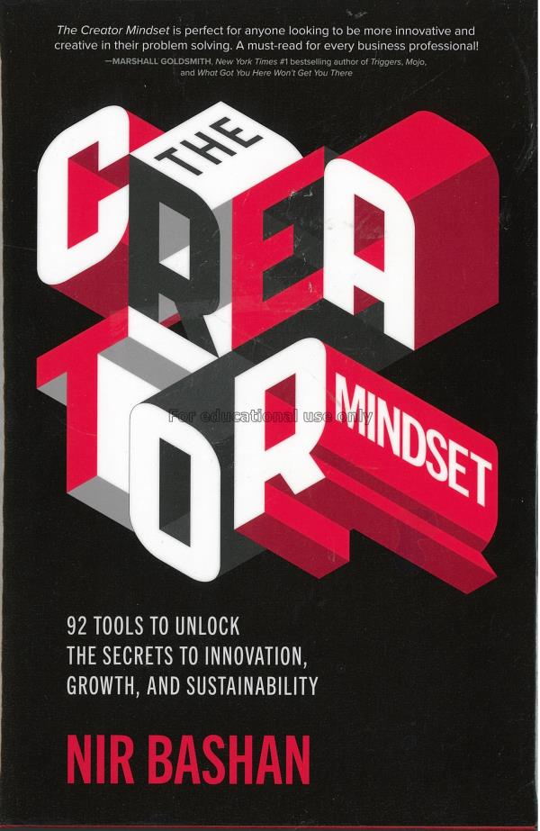 The creator mindset :  92 tools to unlock the secr...