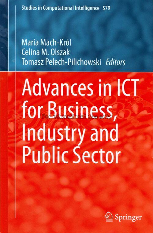 Advances in ICT for Business, Industry and Public ...