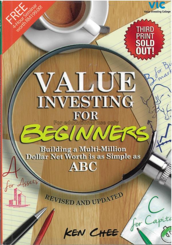 Value Investing for Beginners /  Ken Chee...