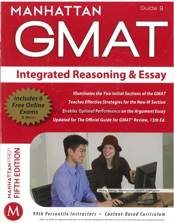 Manhattan GMAT guide 9 : integrated reasoning : ve...