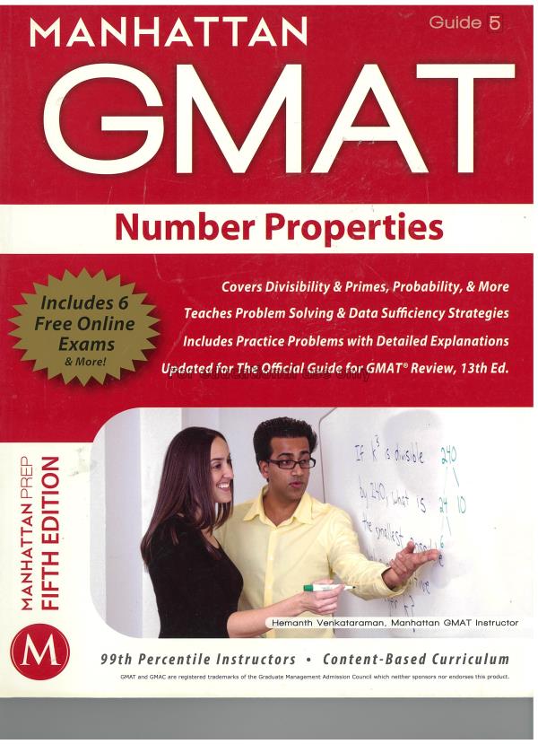  Manhattan GMAT guide 5 : number properties : verb...