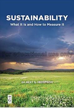 Sustainability :  what it is and how to measure it...