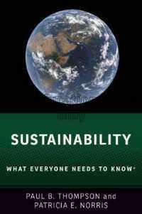 Sustainability :  what everyone needs to know /  P...