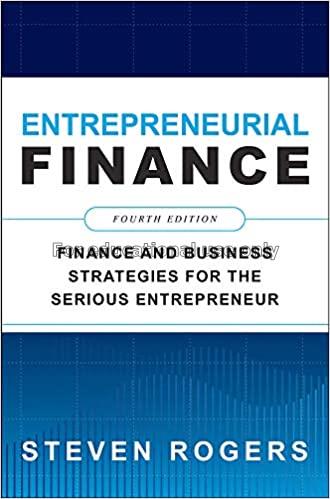  Entrepreneurial finance : finance and business st...