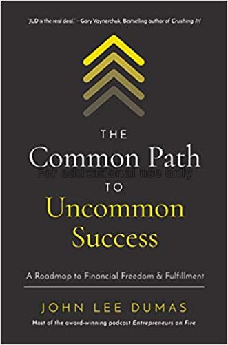 The common path to uncommon success :  a roadmap ...