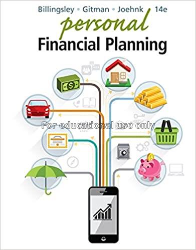  Personal financial planning /  Billingsley, Randa...
