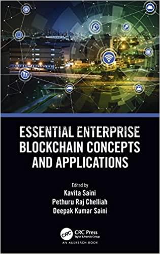 Essential enterprise blockchain concepts and appli...