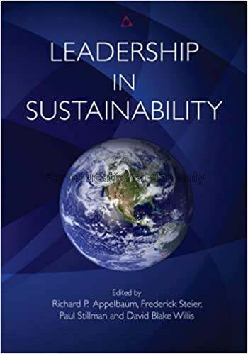 Leadership in sustainability:  perspectives on res...