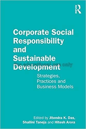 Corporate social responsibility and sustainable de...