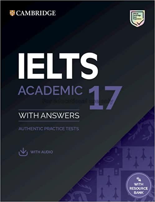 IELTS 17 : Academic Student's Book: with answers w...
